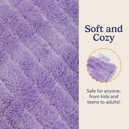 warmies Hot-Pak Microwavable Neck Wrap - Soothing Warm Compress with Scented Lavender - Cooling Neck Warmer for Relaxation - Microwave Heating Pad for Aches & Pains - Gray, Soft Cord, Pack of 1