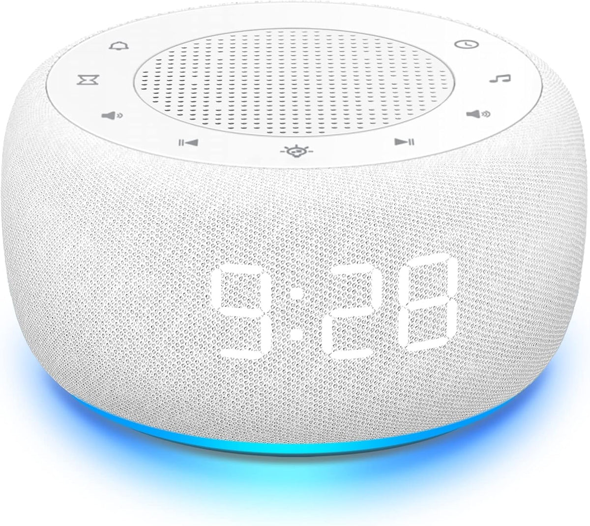 Buffbee Pro 2nd Gen| Sound Machine, Alarm Clock with Bluetooth Speaker