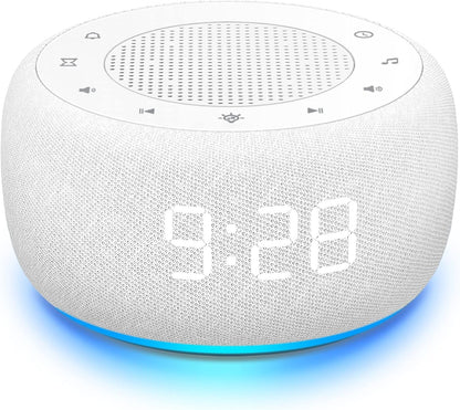 Buffbee Pro 2nd Gen| Sound Machine, Alarm Clock with Bluetooth Speaker