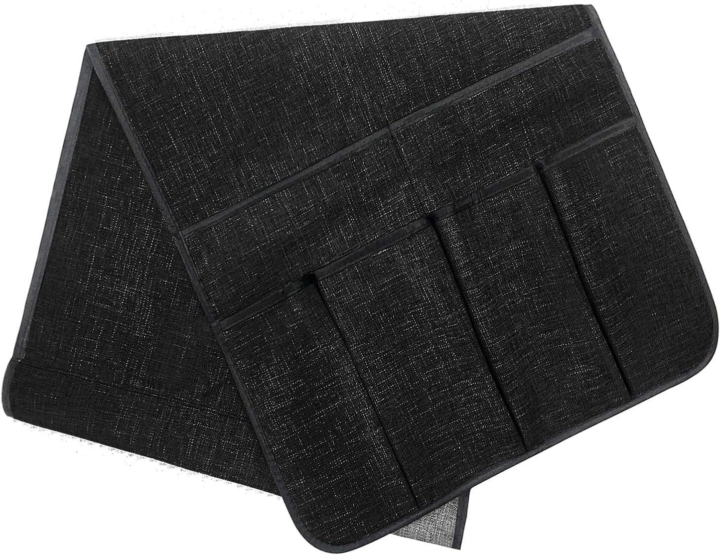 Couch Sofa Armrest Organiser Arm Chair Caddy Bedside Storage Pocket with 8 Pockets TV Remote Holder Bed Storage Pocket Bag for Cellphone Tablet Notepad Book Magazines DVD Glasses