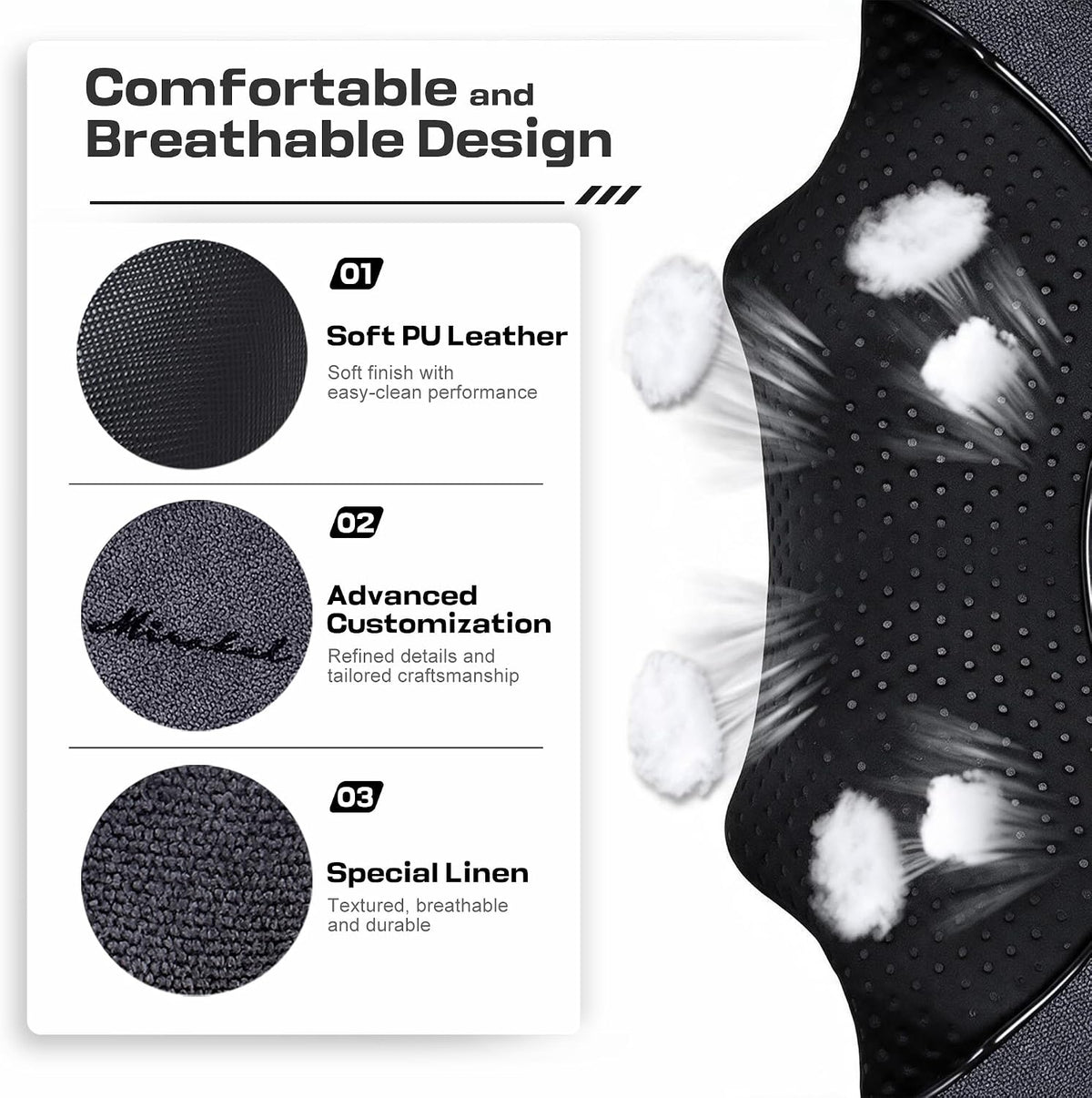 Shiatsu Neck and Back Massager with Heat for Pain Relief Deep Tissue Gifts
