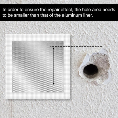 6 Pack Drywall Repair Patch, 10 X 10 Inch | Drywall Repair Kit Large Hole PatchRepair Heavy Duty Self-Adhesive Mesh Drywalls Patch Kit, Wall Patchs Sheetrock Repairs