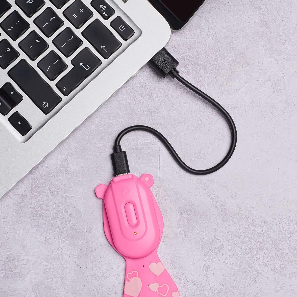Gifts for Readers & Writers Rechargeable Book Light for Kids, Clip On Reading Light for Bed, 2in1 Flexilight Pals & Bookmark, 12 Hours of Light Once Charged, Includes USB Cable & 2 LED Lights, Dog