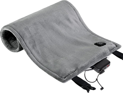 Cordless Heating Pad for Back, Rechargeable Electric Heat Wrap | Wearable Heat Wrap With Adjustable Straps, 15000Mah Battery, 3 Heat Settings And Auto Shut-Off For Home, Office And Travel.