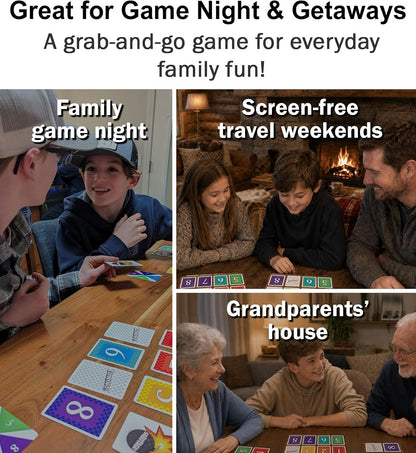 Elimino Family Card Game – Fast-Paced Game of Luck & Sabotage | Ages 7+