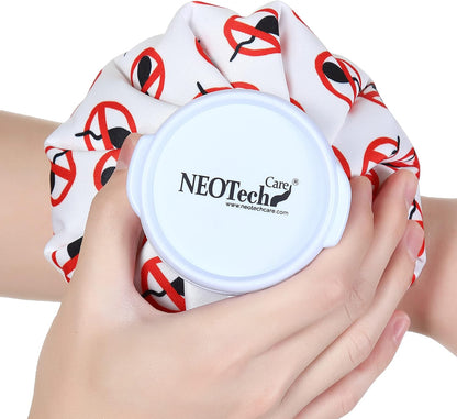 Neotech Care Ice Bag with Screw Top Lid (Smiley Face Design, 8 inch)