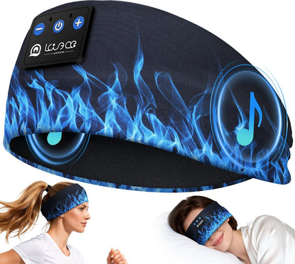 LOVE EYE Sleep Sport Headphones Wireless Bluetooth 5.4 Headband Headphone