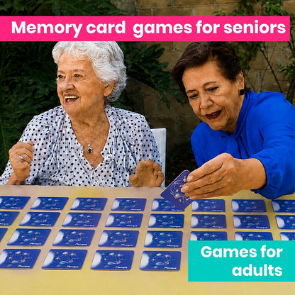 Menique Explore the World Memory Matching Game – Geography Game with 100 Photo Cards, 50 Countries, Flags & Landmarks – Travel Card Game with Educational Booklet, Ages 3+