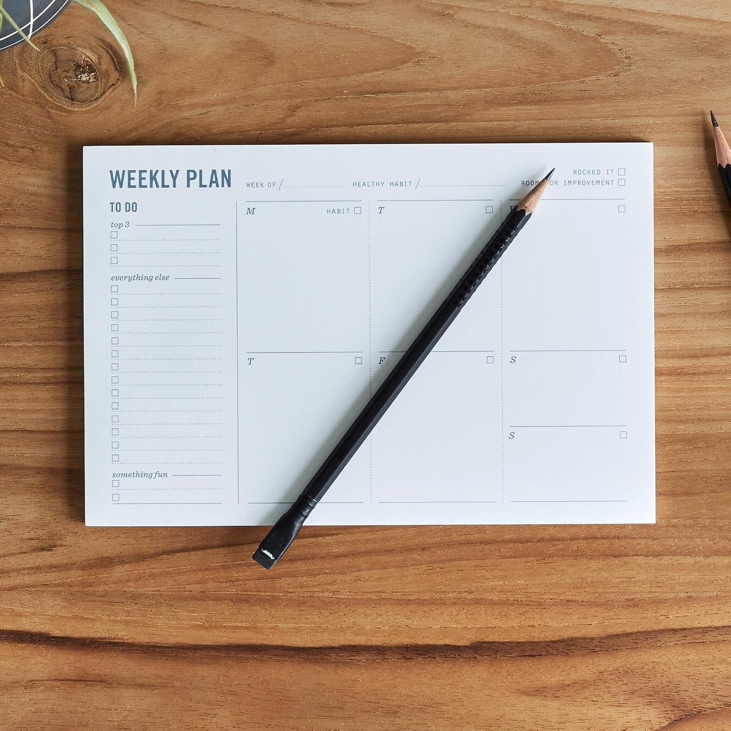 Meal Planning Notepad - What's for Dinner Weekly Meal Planner and Grocery List Magnet Pad with Tear-Off Shopping List - Family Dinner Menu for Fridge & Meal Prep - 6x9” - 50 Sheets