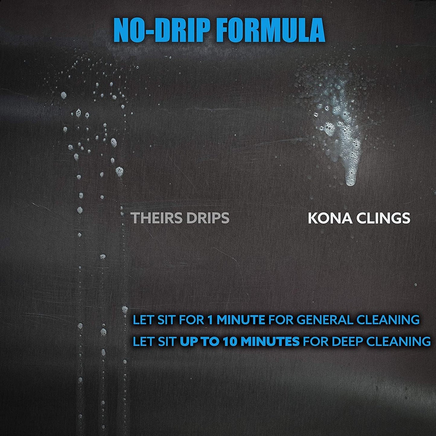 Kona Professional Grade Grill Cleaner Spray, 23 oz - Heavy-Duty Degreaser | Heavy-duty kitchen and BBQ degreaser spray, cuts grease on grates, ovens, and stovetops, 23 oz