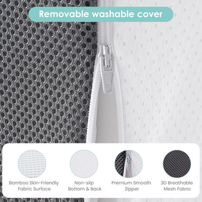 Cozymaker 10-inch Adjustable Leg Elevation Pillows for Swelling Pain Relief