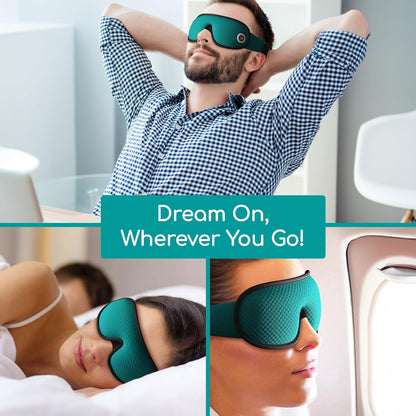 Medi Grade Sleep Mask Cotton Eye Mask with 3D Memory Foam for Sleeping