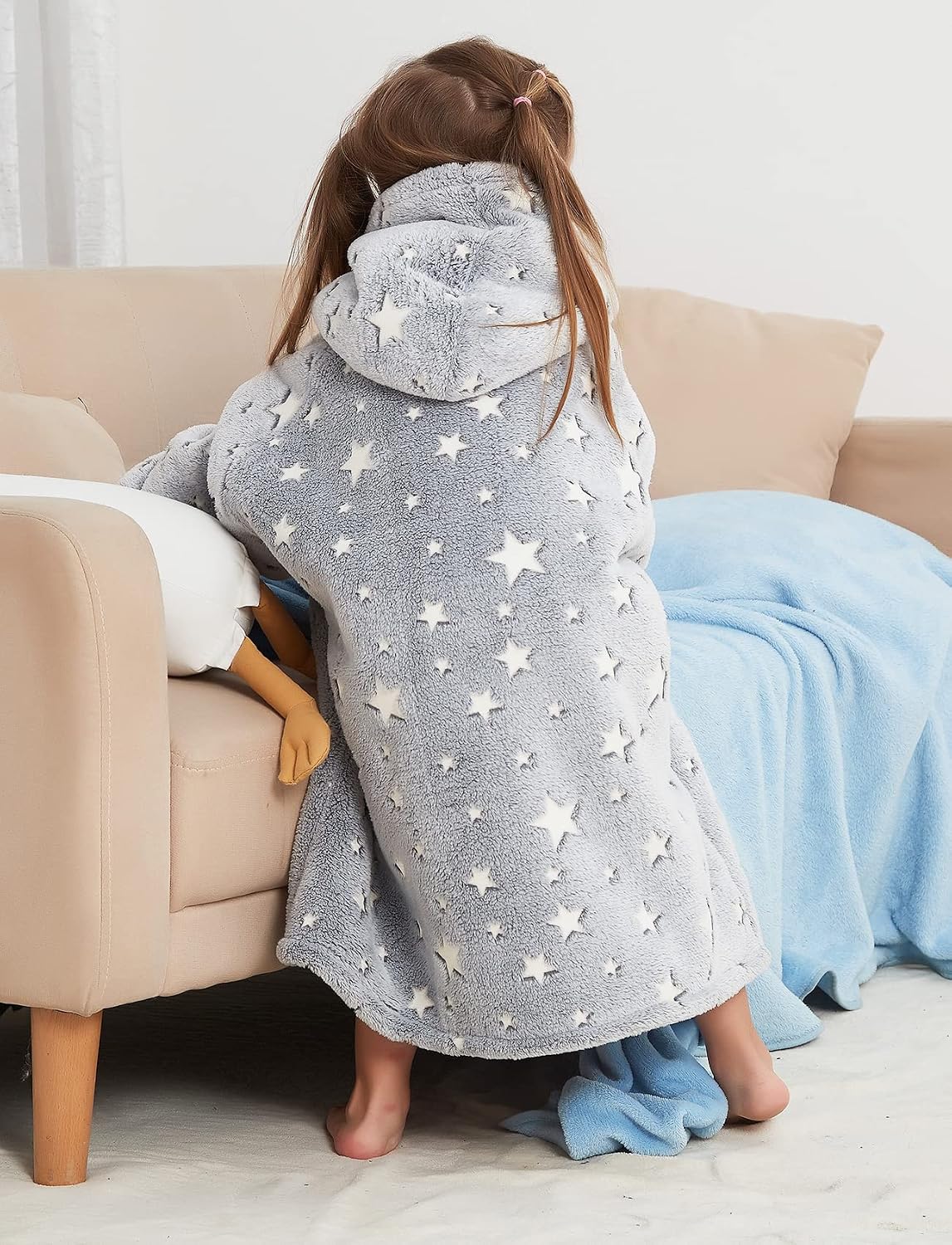 Wearable Blanket Hoodie for Adults With Pocket Strawberry Hoodie | Sherpa, Fuzzy Blanket Hoodie, Oversized Sweatshirt Blanket, Kangaroo Pouch, Cute Birthday Gifts for Sister, Cute Stuff