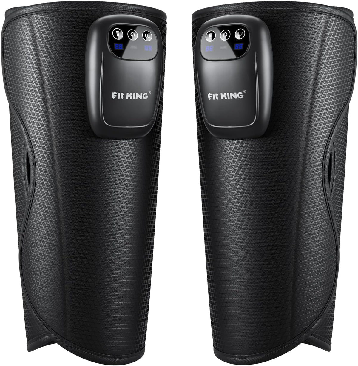 FIT KING Cordless Calf Compression Massager for Circulation and Pain Relief