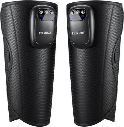 FIT KING Cordless Calf Compression Massager for Circulation and Pain Relief
