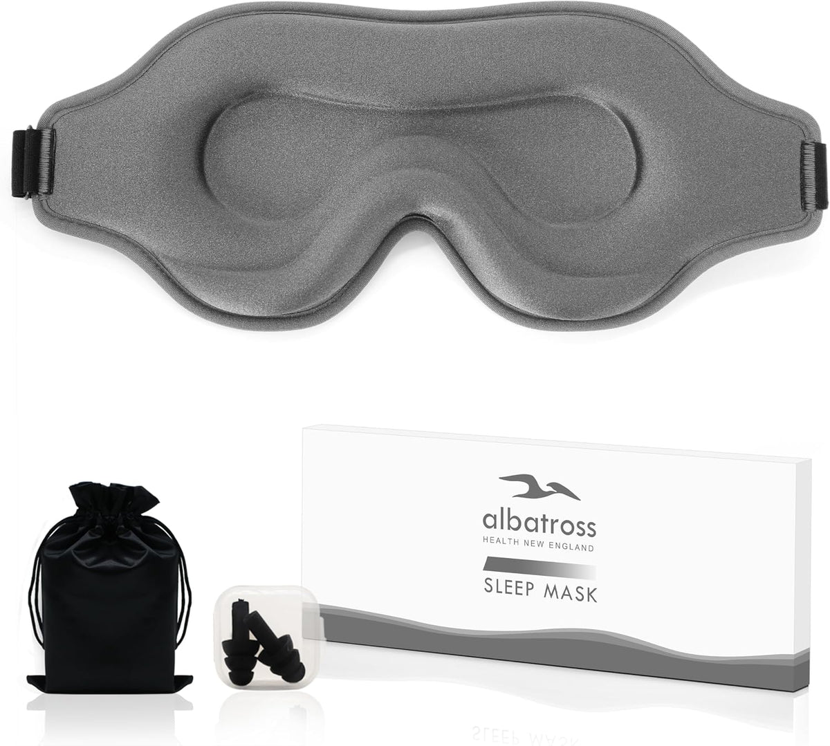 3D Weighted Eye Mask for Lash Extensions, Eye Covers for Sleep