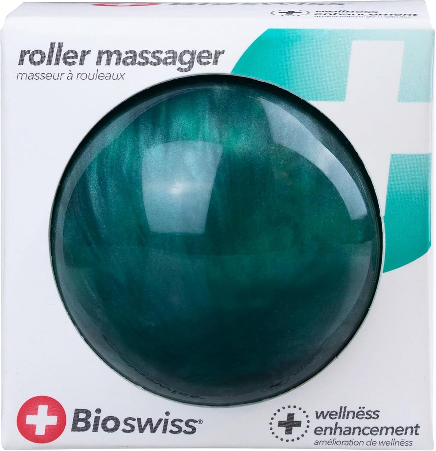 BioSwiss 2-Pack Handheld Full Body Massager, 4-Leg Pressure Point Tool for Back, Neck, and Shoulder, Includes 1 Large and 1 Small