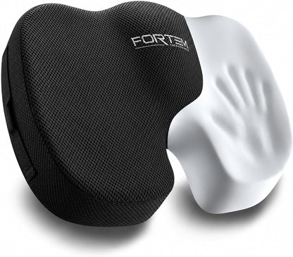 FORTEM Seat Cushion, Office Chair Cushion for Tailbone Sciatica Pain Relief