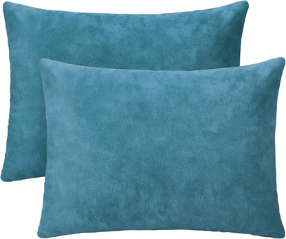 1 MIDDLE ONE 2 Pack Small Pillow, Memory Foam Mini Pillow 11 X 7 Inches for Travel, Sleeping, Nap and Neck, Knee, Lumbar Support, Tiny Cushion for Pet, Dogs (Grey)