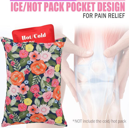 Soft Knee Pillow Leg Pillows 11" x 7.8" Small Hip Support Pillows Between Legs for Side Sleepers Sciatica Joints Pain Relief Machine Washable Post Surgery Cushion Gifts, Minky Dot Light Gray