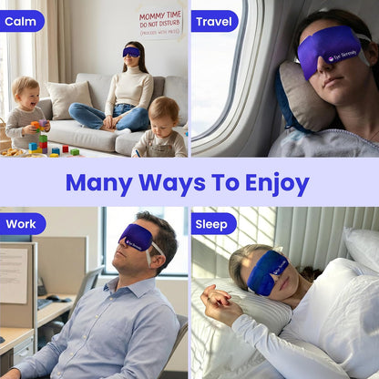 Eye Serenity Steam Eye Mask, Heated Eye Mask Fast Relief for Stye Unscented