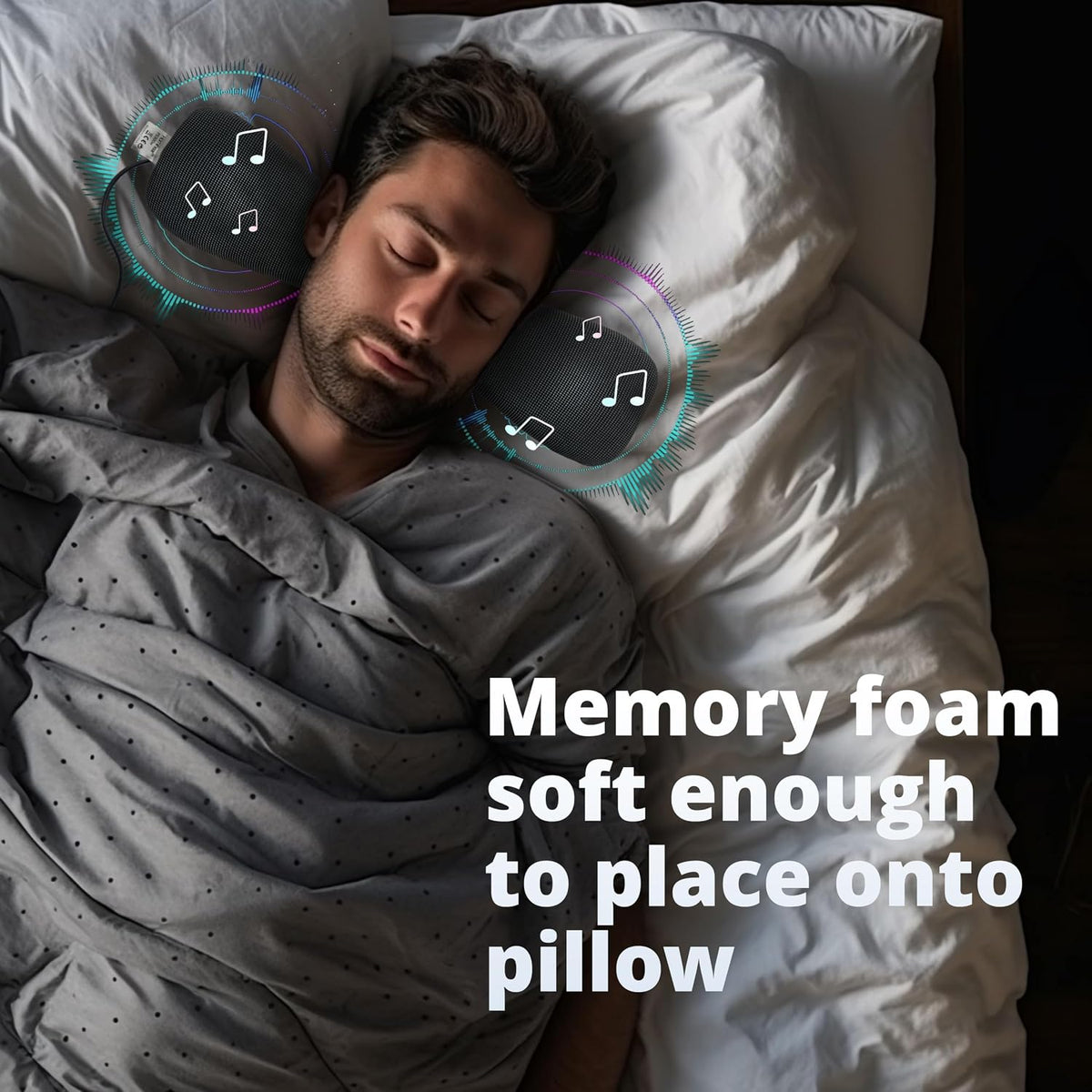 Somnus PS300L Wired Pillow Speaker for Sleeping