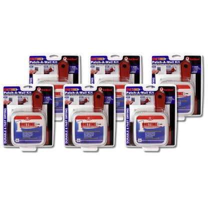 Red Devil 0542 ONETIME Lightweight Spackle Wall Repair, Spackling for Holes Drywall, 1/2 Pint, White, 8 Ounce, Made in USA