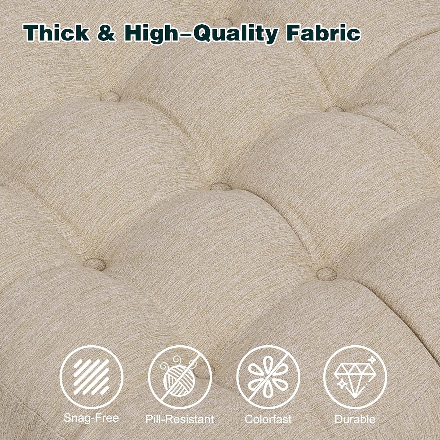 baibu Memory Foam Recliner Cushions with Lumbar Support Pillow Set for Elderly, 20x20x5 Inch Dual-Layer Design Non-Slip Recliner Seat Cushion & Back Support Pillow for Reduce Hip & Lumbar Pain, Brown