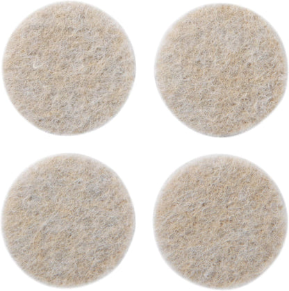 Scotch Felt Pads, Felt Furniture Pads for Protecting Hardwood Floors, Round, 1 in. Diameter, Beige, 16 Pads | Protecting Hardwood Floors, Easy-to-apply, Self-Stick design, Reliable protection from nicks, dents and scratches (SP801-NA)