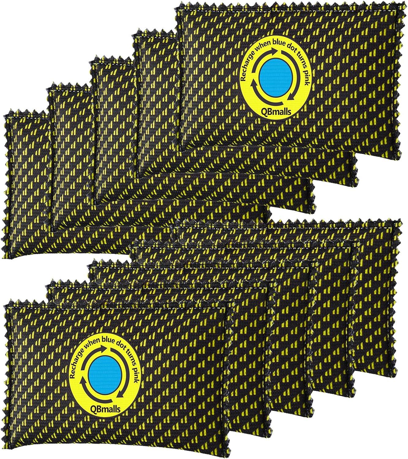 100g Rechargeable Desiccant Pack of 5,Moisture Absorber for Storage,Gun Safes,camper and Cars,Desiccant Dehumidifier for Closets,Drawer,Luggage and Small Spaces