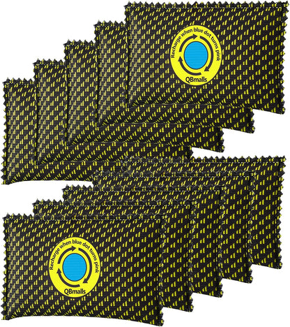 100g Rechargeable Desiccant Pack of 5,Moisture Absorber for Storage,Gun Safes,camper and Cars,Desiccant Dehumidifier for Closets,Drawer,Luggage and Small Spaces