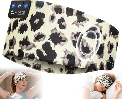 LOVE EYE Wireless Bluetooth 5.4 Sleep Headband Headphones for Side Sleeper