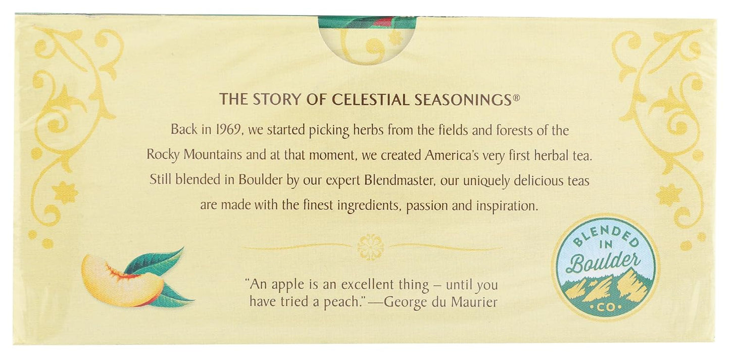 Celestial Seasonings Natural Herb Tea, Country Peach Passion, 20 ct