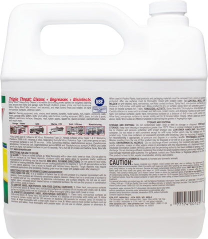 Spray Nine 26832 Heavy Duty Cleaner, Degreaser & Disinfectant for Kitchens, Bathrooms, Yard Equipment, Automotive & Industrial 32 Fl Oz. (Pack of 1)