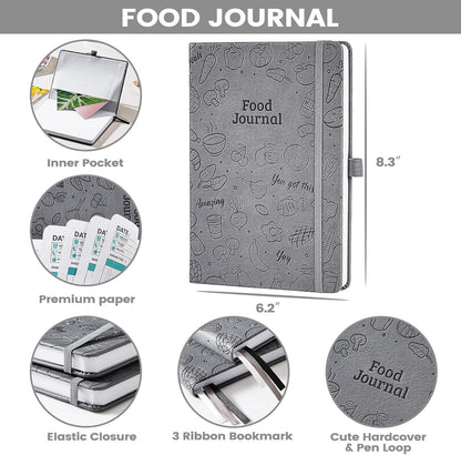 Food Journal - Journal for Women Weight Loss, 5.8" x 8.3
