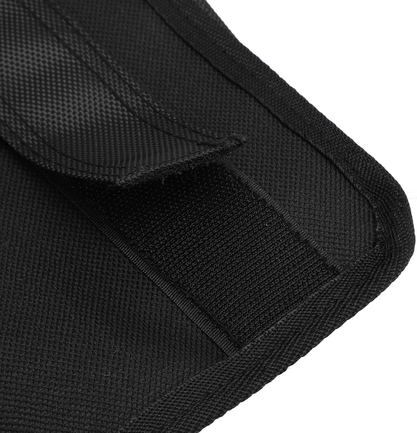 Buachois Hanging Bedside Caddy, Bedside Storage Organizer with 4 Pocket | Velcro Straps Hang on Rail Headboard Recliner Wheelchair, Storage for Phone, Remote, Tablet, Glasses, Water Bottle and Books