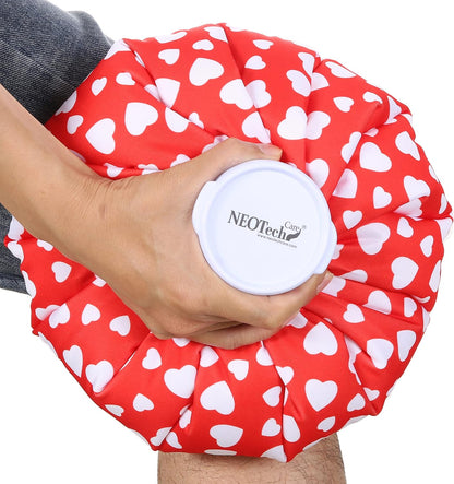 Neotech Care Ice Bag with Screw Top Lid (Smiley Face Design, 8 inch)