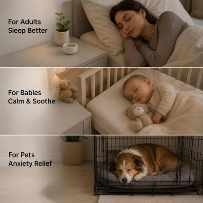 White Noise Sound Machine with Night Light for Sleep Adults Baby | Portable Sound Machine for Travel Office Home Yoga Meditation 26 Soothing Sounds 3 Timers Memory Function Blue