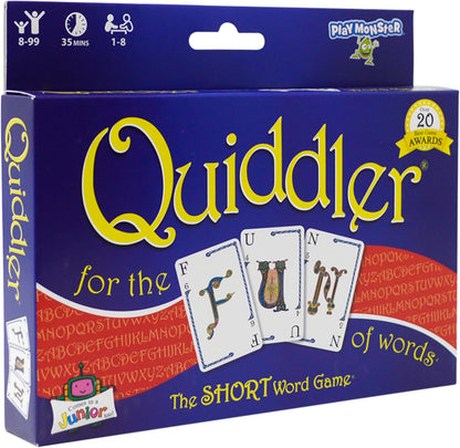 SET Enterprises Quiddler Word Game
