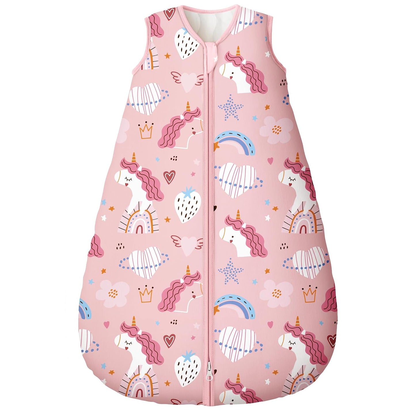 Yoofoss Baby Sleep Sack 0-6 Months Wearable Blanket for Babies 100% Organic Cotton 2-Way Zipper TOG 0.5 Toddler Sleeping Sack 3 Pack, Sleep Sacks