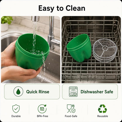 Avocado Keeper Saver Avocado Storage Containers With Lid | Onion Avocado Tomato Saver Fruit vegetable Holder Storage (Avocado Holder)