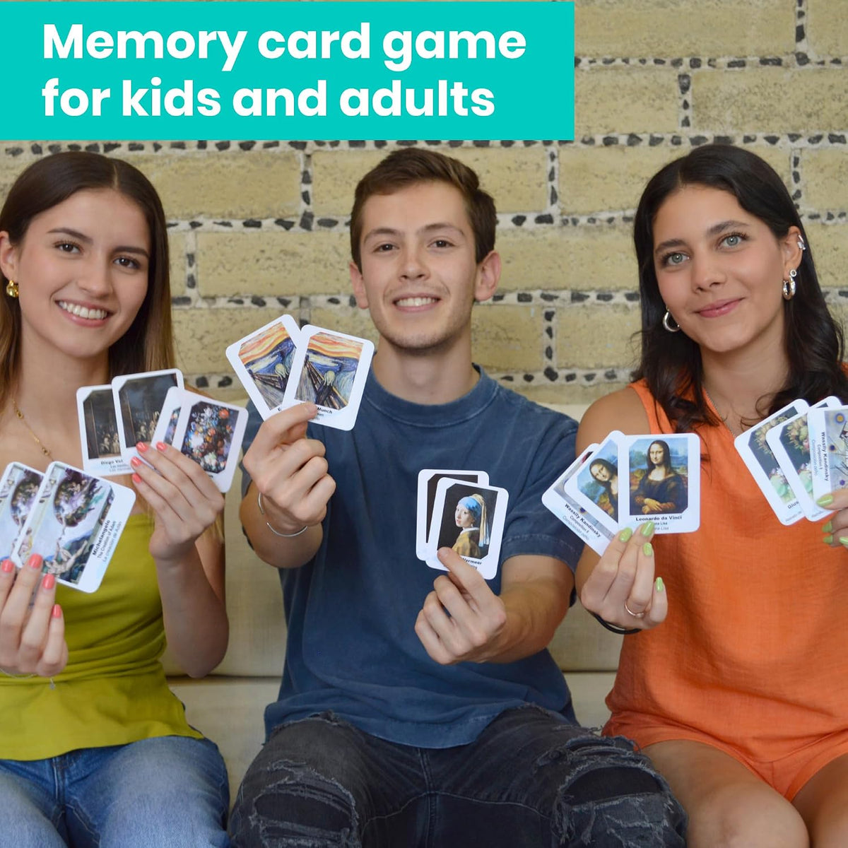 Menique Explore the World Memory Matching Game – Geography Game with 100 Photo Cards, 50 Countries, Flags & Landmarks – Travel Card Game with Educational Booklet, Ages 3+