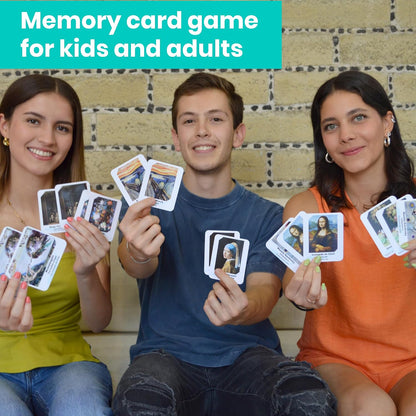 Menique Explore the World Memory Matching Game – Geography Game with 100 Photo Cards, 50 Countries, Flags & Landmarks – Travel Card Game with Educational Booklet, Ages 3+