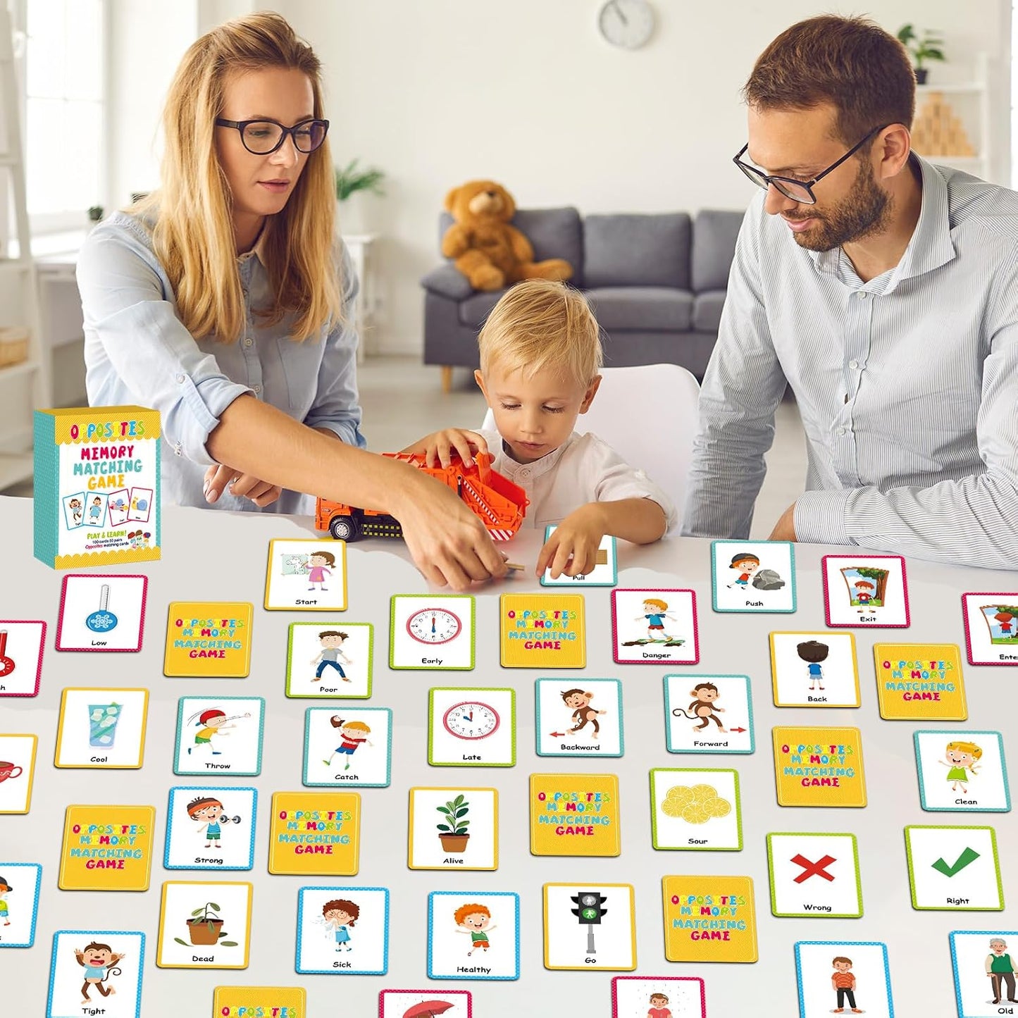 gisgfim 100 PCS Memory Matching Game Famous Paintings Concentration Memory Card for Adults Learning Educational Game A Fun & Fast Artworks Theme Matching Games