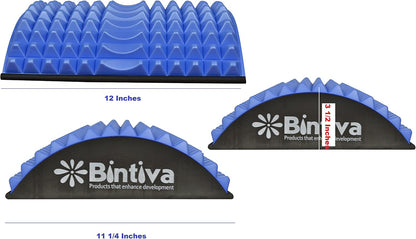 bintiva Back Stretcher - Lumbar Lower Back Stretching Device for Chronic Back Pain.