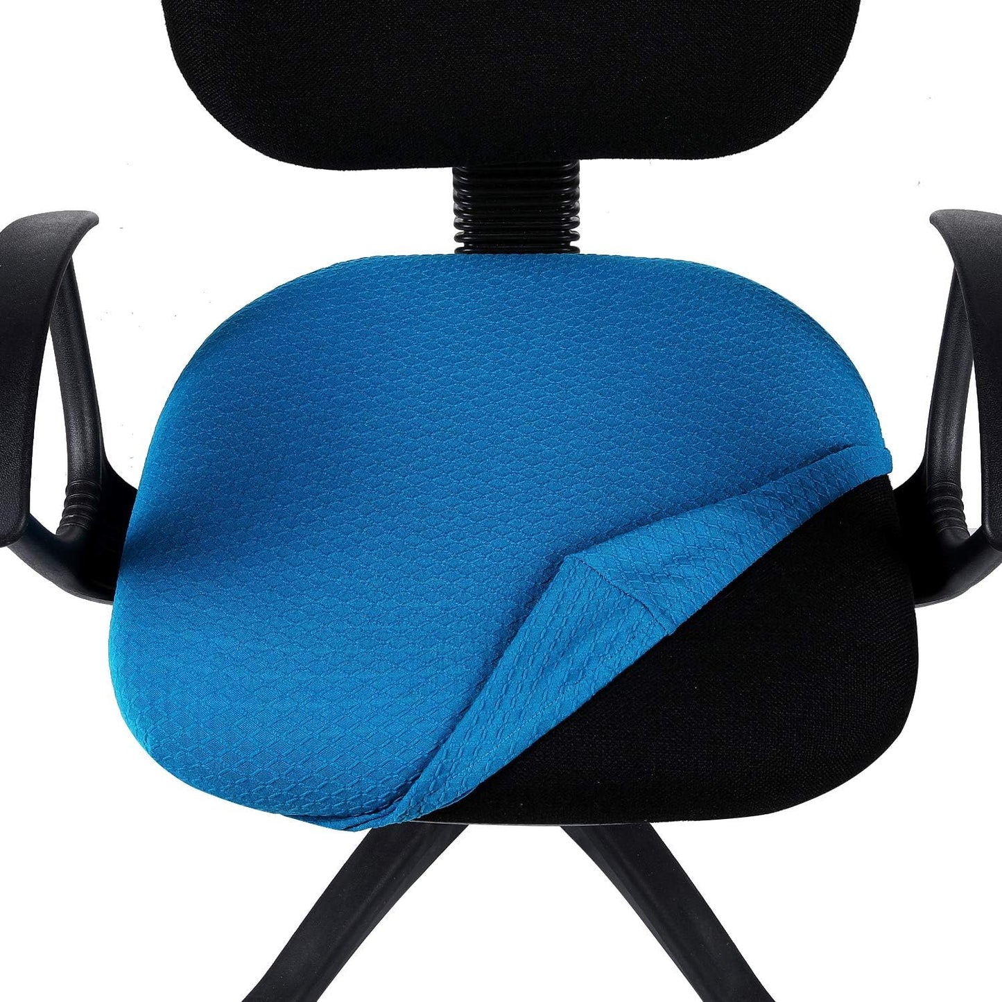 Smiry Office Computer Chair Armrest Covers, 2PCs Anti-dust Arm Rest Pad | Removable Washable Desk Chair Arm Pad Covers, Grey