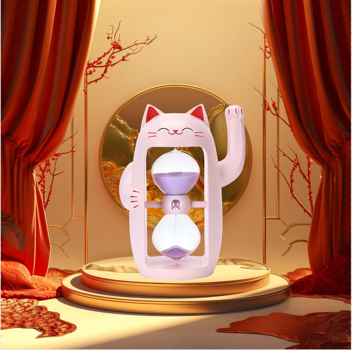 Colorful Sand Timers, Hourglass Sand Timers 5 Min Sandglass Timer with Protective Cover for Toothbrush Timer Games Classroom Home Office Cooking(Blue+5Min)