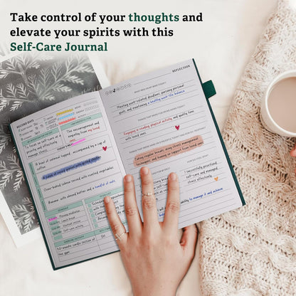 Mental Health Journal for Women and Men, 91 Days Anxiety & Guided Journal