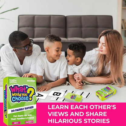 Travel Card Game for Teens, Kids, Adults - Party Games for Family Nights