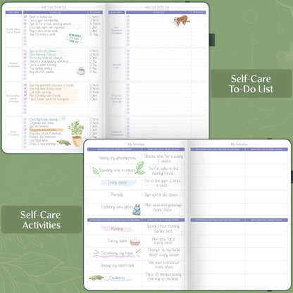 Legend Self-Care Journal – Guided Daily Reflection Journal to Support Mental & Physical Health – Daily Mood, Meditation & Personal Development Notebook – 7.1x10.5”, Lasts 3 Months (Turquoise)